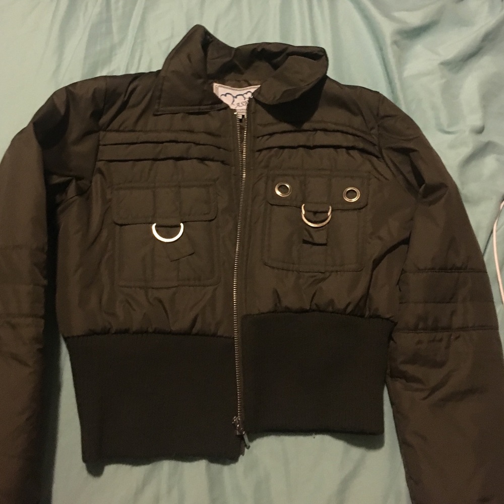Lightweight army green jacket
