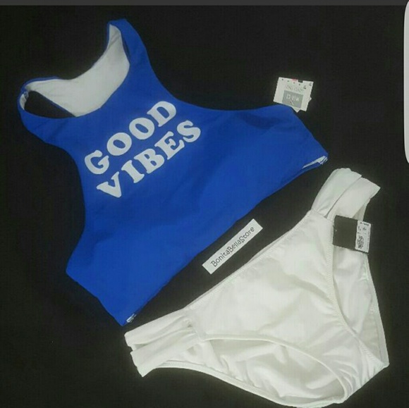 Victoria's Secret GOOD VIBES MEDIUM BIKINI BUNDLE