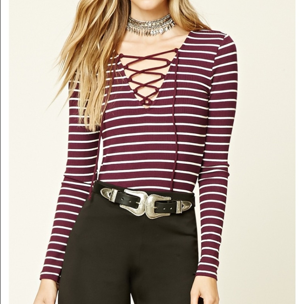 Striped long sleeve