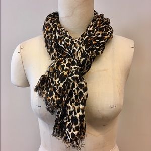 Leopard Print Scarf