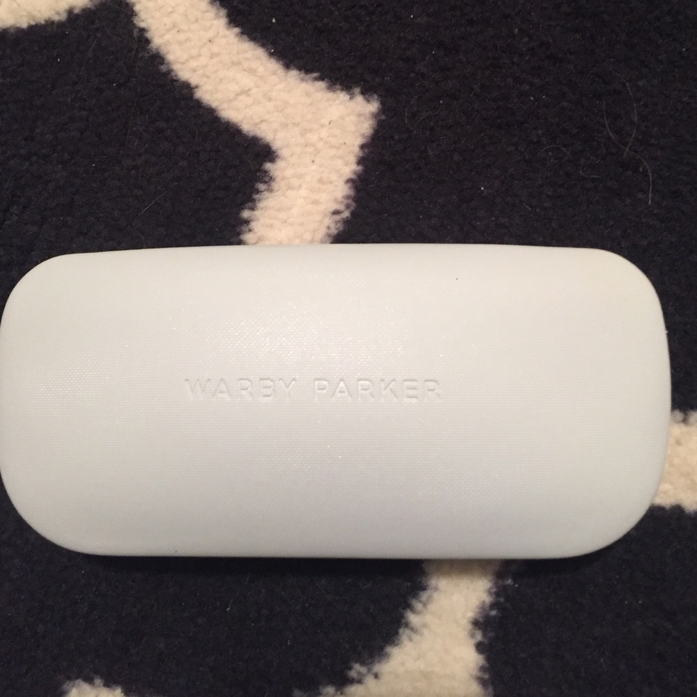 Warby Parker hardshell glasses case