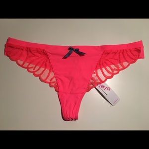 Freya Starlet Brazilian Panty, neon pink, L
