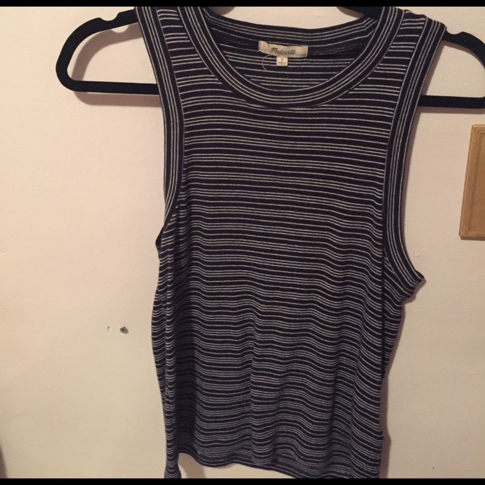 Madewell Striped tank top