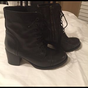 Steve Madden Leather Ankle Boots