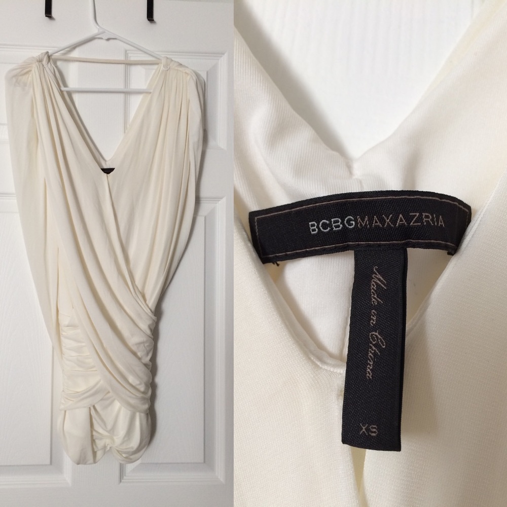 White dress.