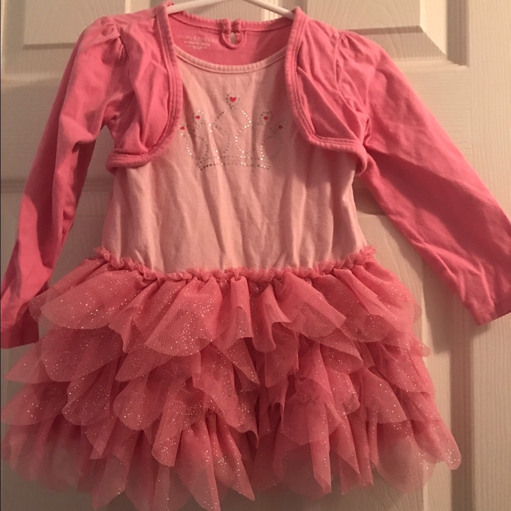 Pink princess tutu dress