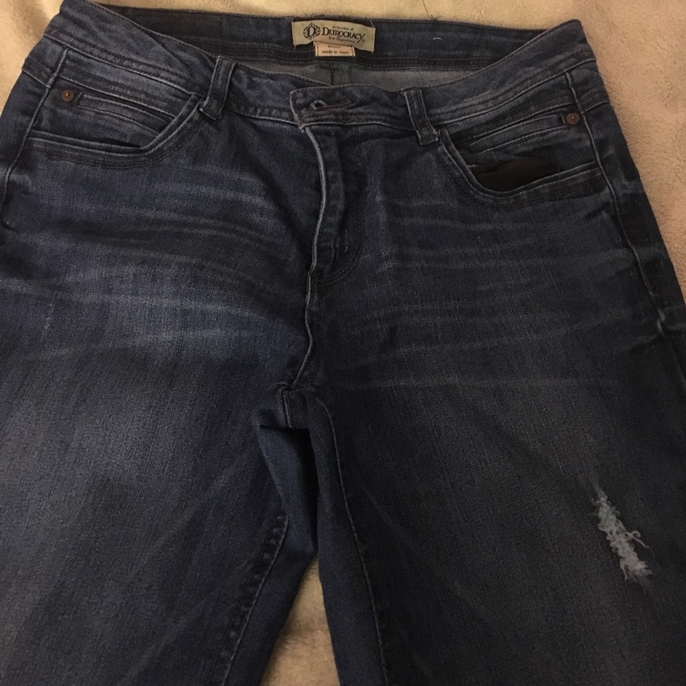 Declaration of Democracy  Navy Blue Jeans