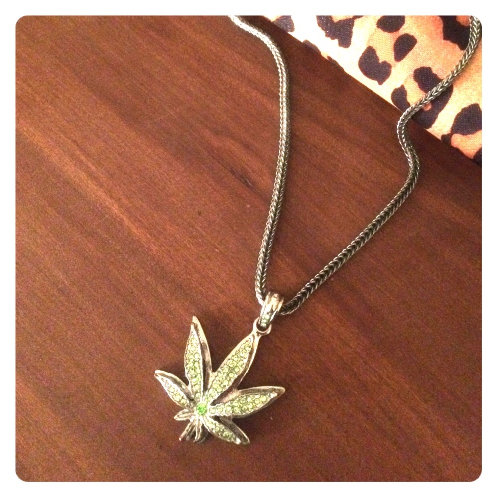 Marijuana Necklace