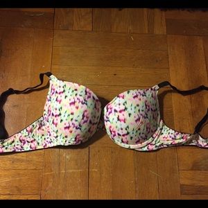 PINK colorful padded bra
