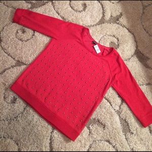 NWT studded sweatshirt