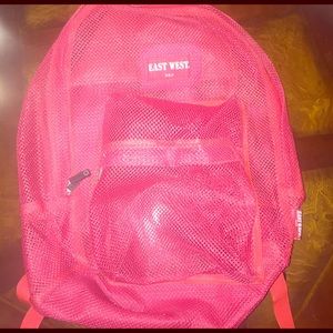 East West Red Backpack