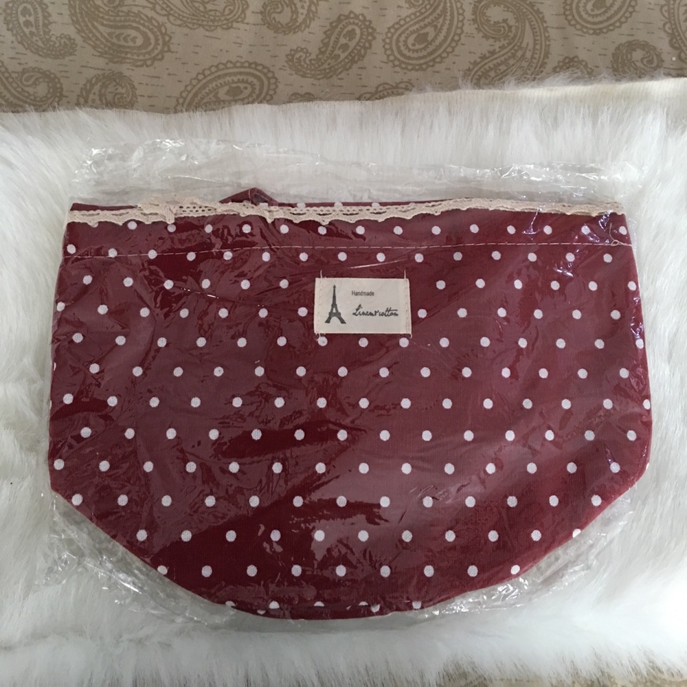 Dotted Insulated Totes - Picture 3 of 6