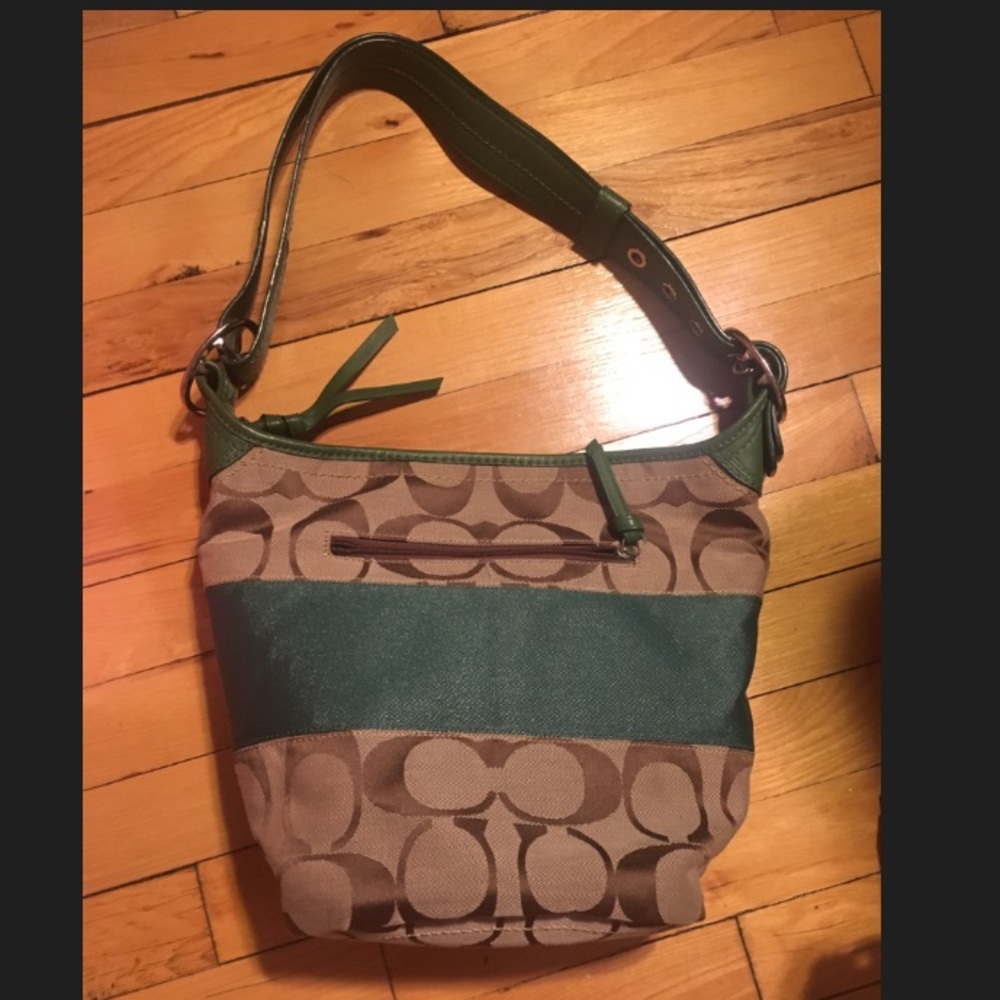 Authentic Coach Signature Bag