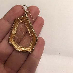 ❗️FLASH SALE❗️Gold shimmer statement earrings