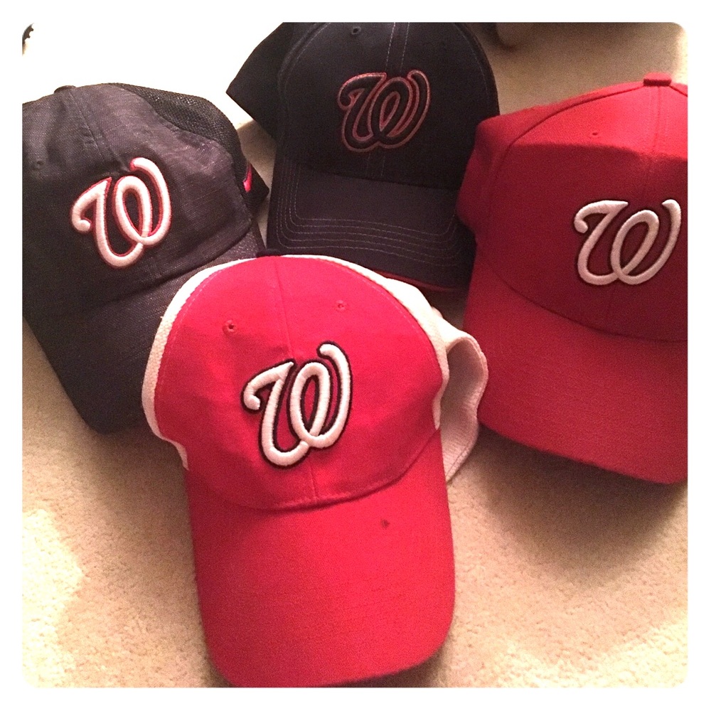 Washington Nationals Hats (4)