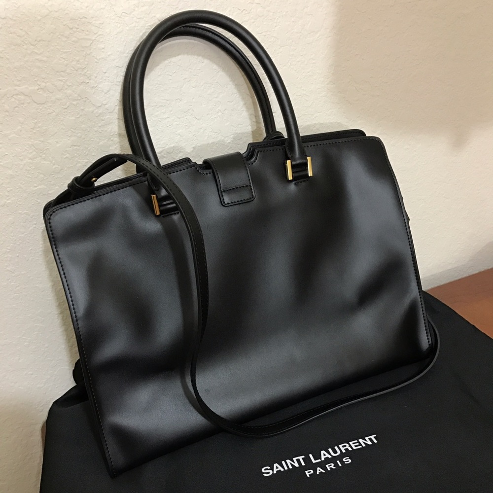 SOLD YSL Large Classic Y Cabas Bag - Picture 2 of 8