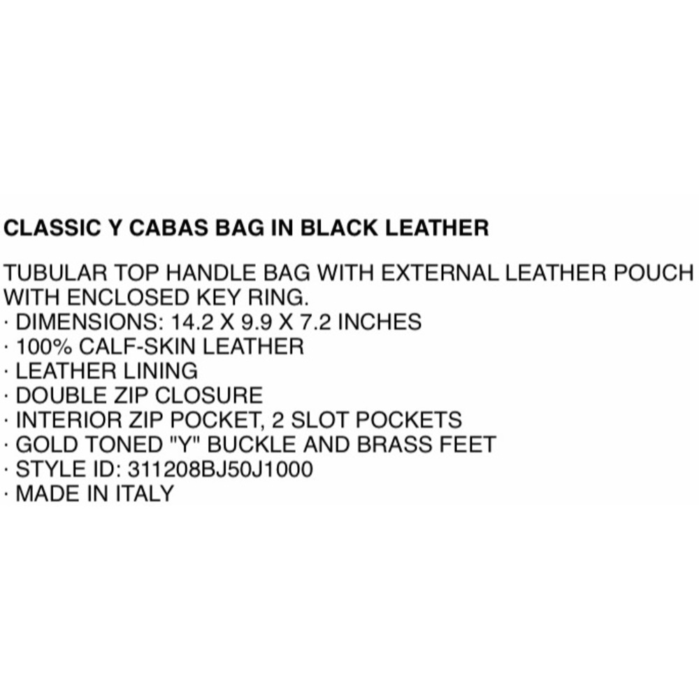 SOLD YSL Large Classic Y Cabas Bag - Picture 8 of 8