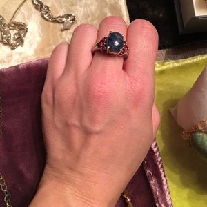 Sterling silver and genuine gemstones