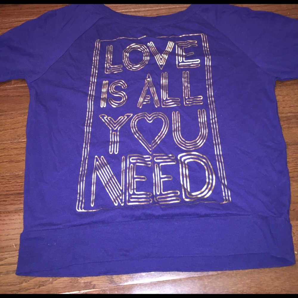 "Love is all you need" Shirt