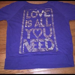 "Love is all you need" Shirt