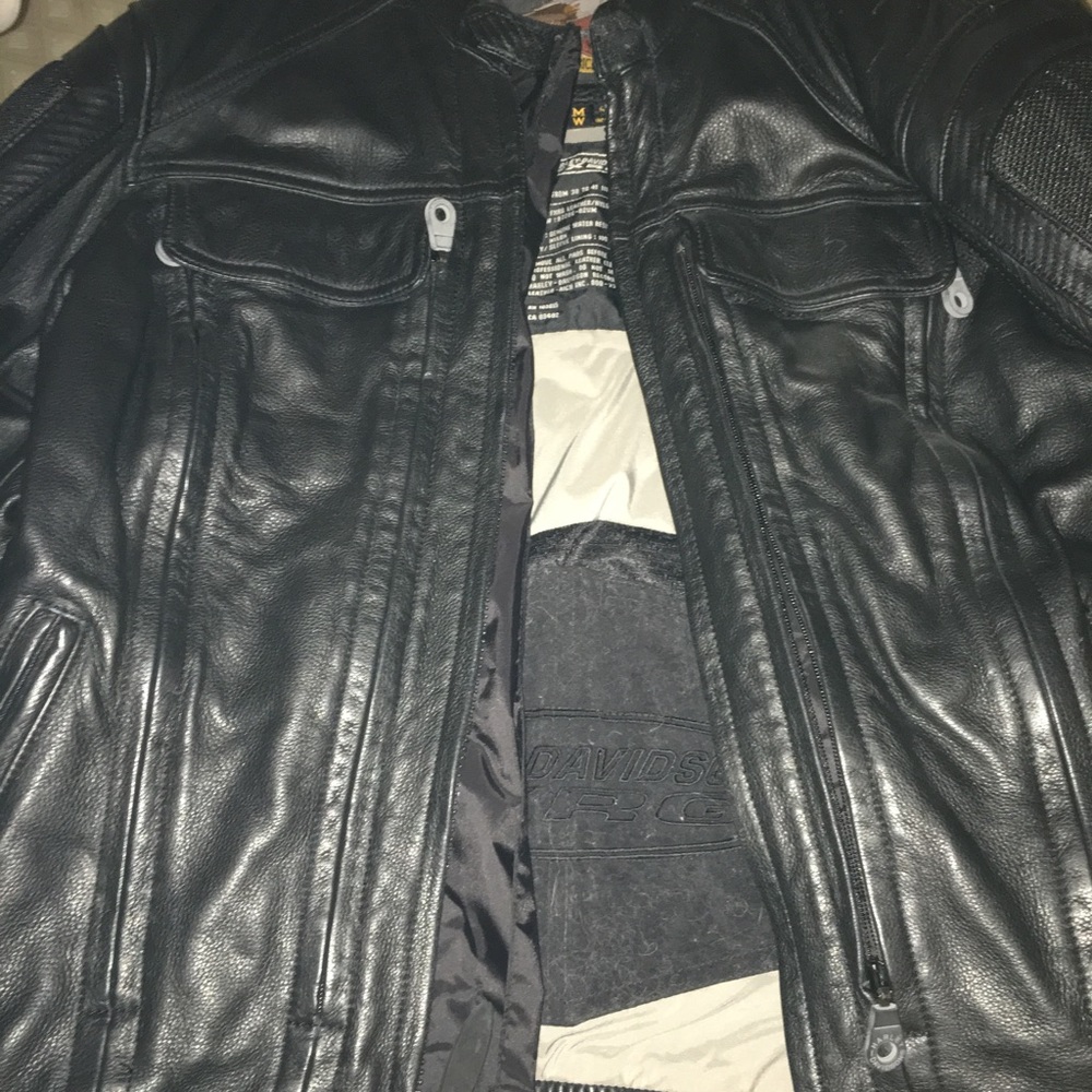 Harley Davidson women's armored motorcycle jacket