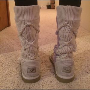 UGG crochet boots.