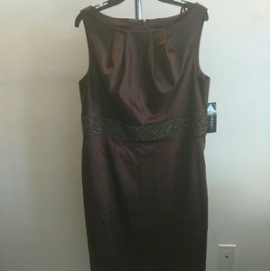 NWT Beautiful dress with coverup size 16