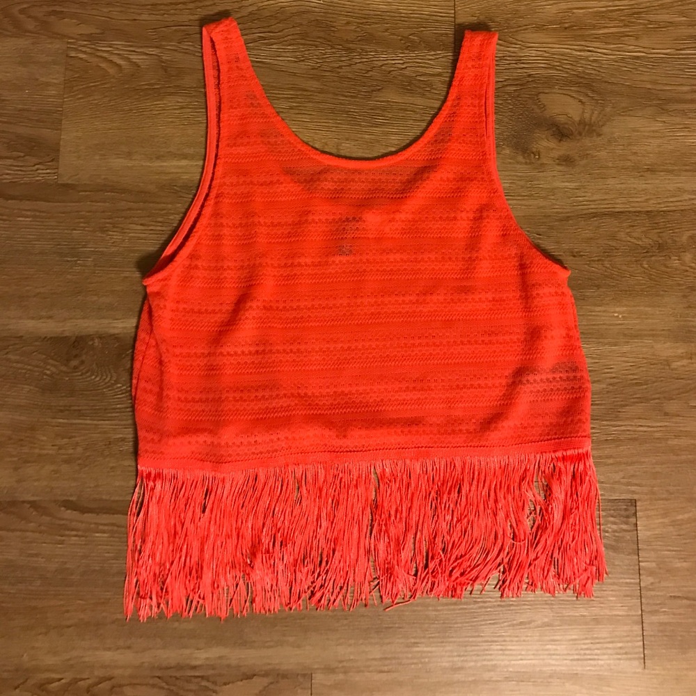H & M Fringe Tank- New