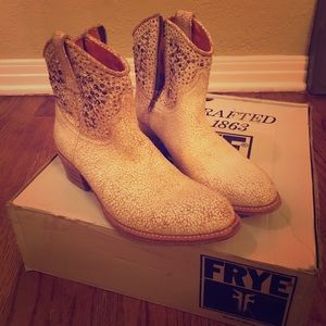 Frye short embellished boots only worn a few times
