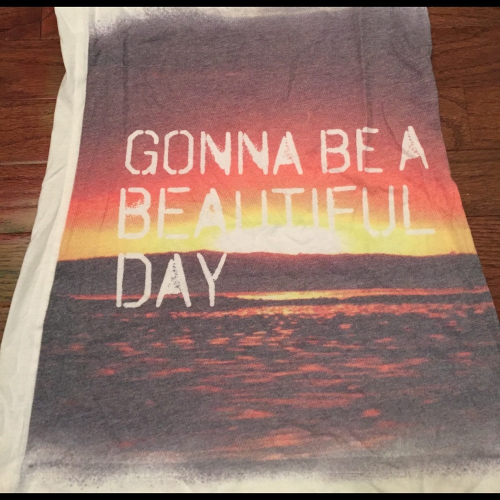 Graphic "Gonna be a beautiful day" tank