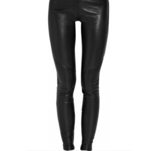 Mason leather legging pants