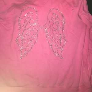 VS angel wing supermodel essentials zip up jacket