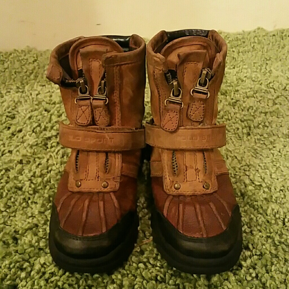 Ralph Lauren toddler  Polo boots
