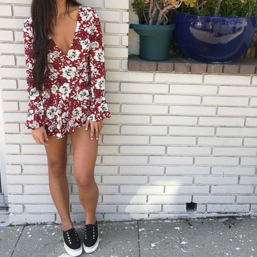 Floral romper