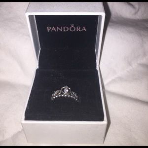 Pandora princess ring size 8