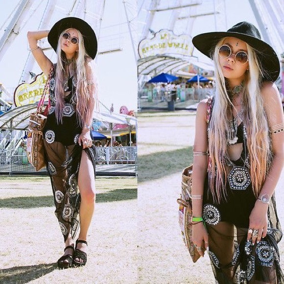 Black Woven Leather Wooden Wedge Platform Clog - Picture 7 of 8