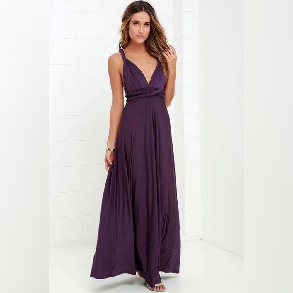 Infinity Dress in Purple (photo credits: Lulu's)