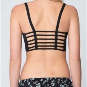 Black Caged Bralette