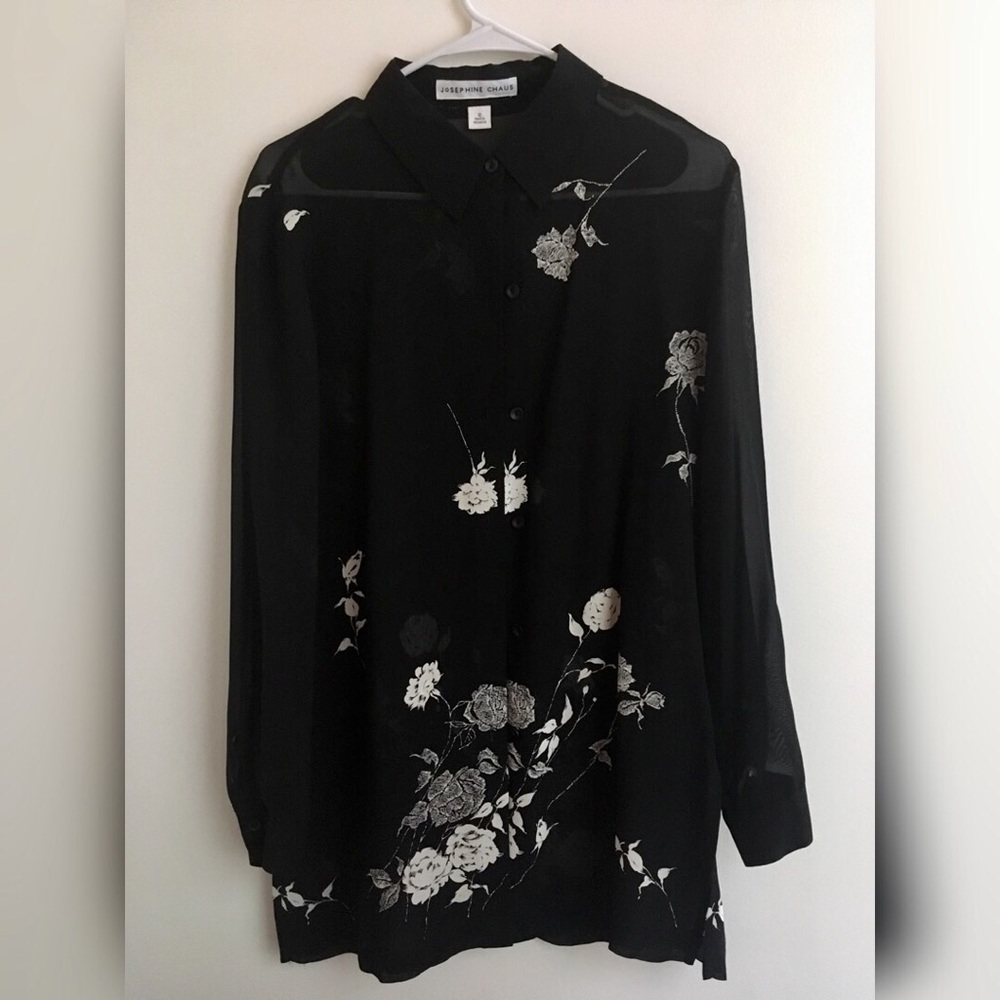 Flower Print Cover-up