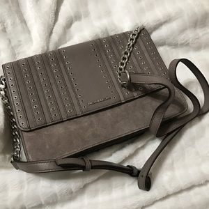 Brand NWT MK Brooklyn Grommet Leather Crossbody