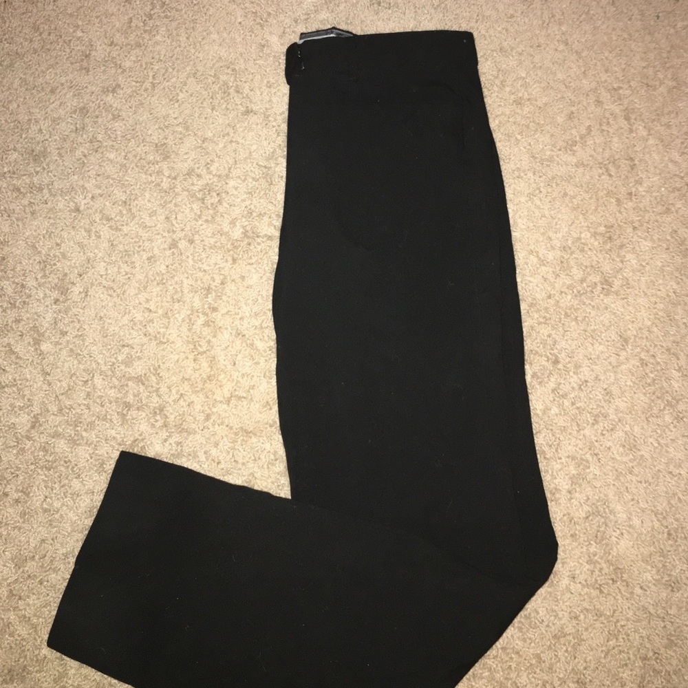 Black slacks