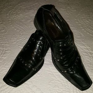 Black Studded Shoes