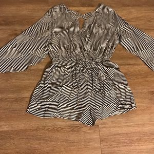 Striped Romper-New!