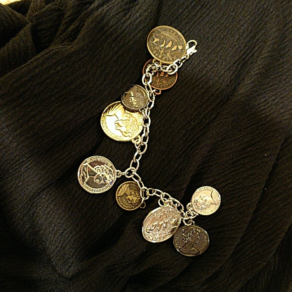 Coin bracelet, new