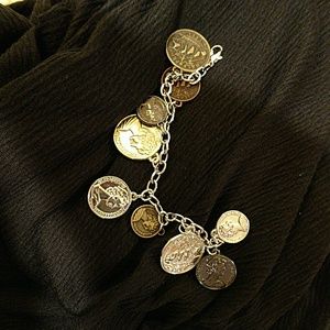 Coin bracelet, new