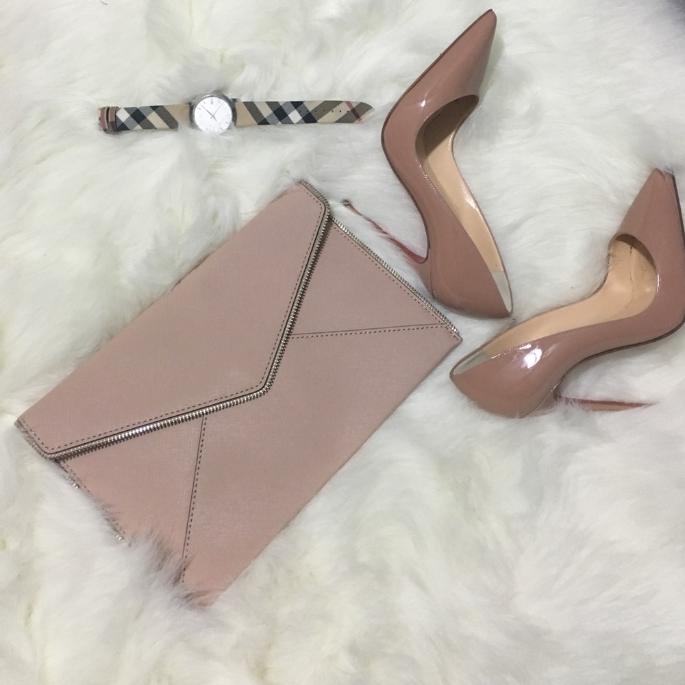 Blush Rebecca Minkoff Leo Clutch