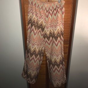 Sierra Sky Palazzo Wide Leg Pants!