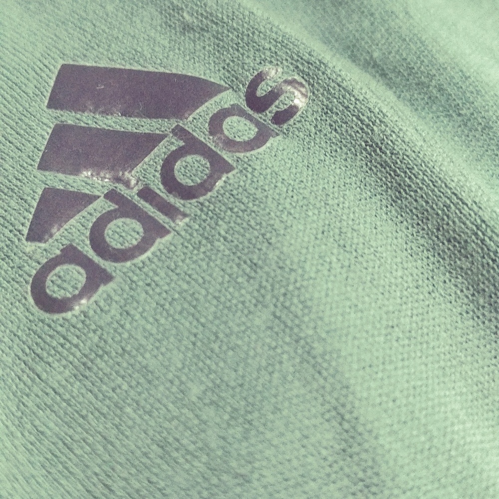 Ashy green Adidas capris soft workout pants