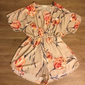 Floral Romper- New!