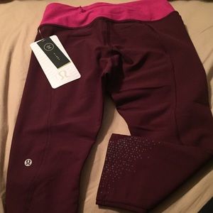 Lululemon tight stuff crop